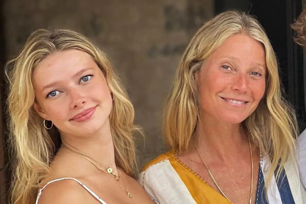 Гвинет Пэлтроу с дочкой Эппл