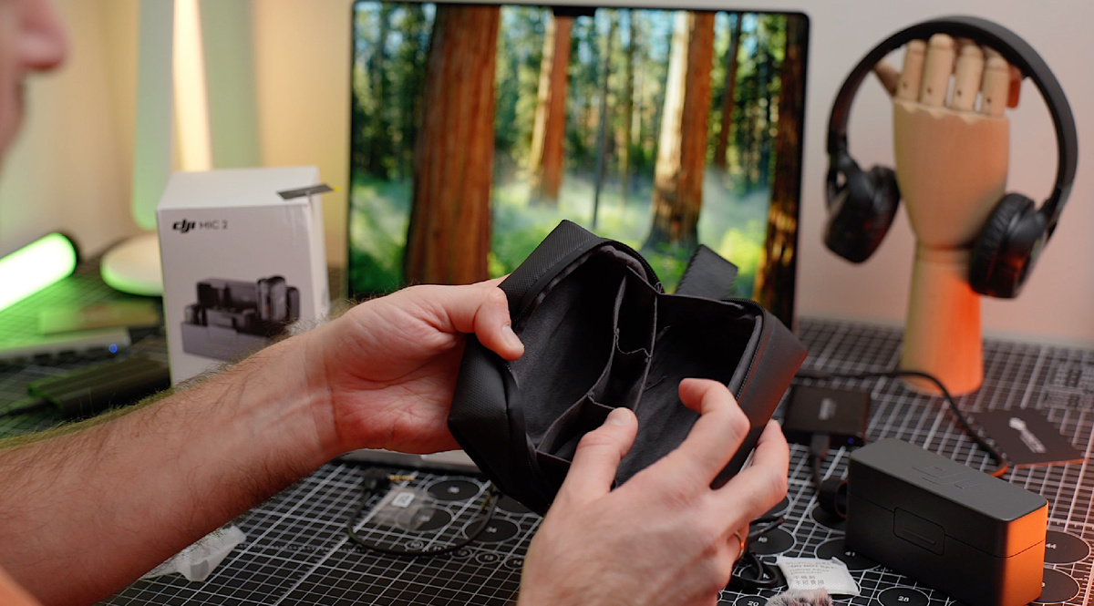 Сумка для хранения и переноски dji mic 2