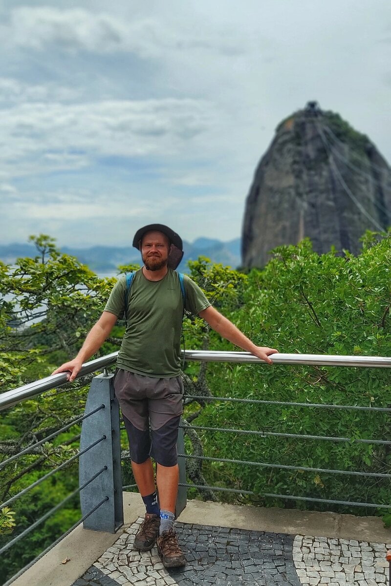 Я на вершине Сахарного Хлеба