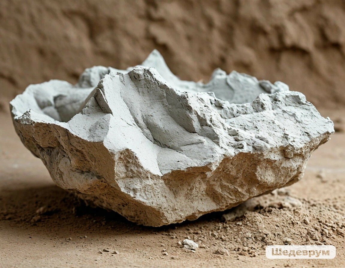 Глина в сухом виде