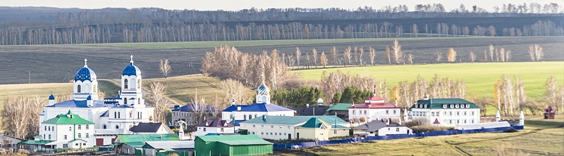 Покрово - Эннатский мужской монастырь, Башкортостан. До 1920 года был женской общиной и женским монастырем.