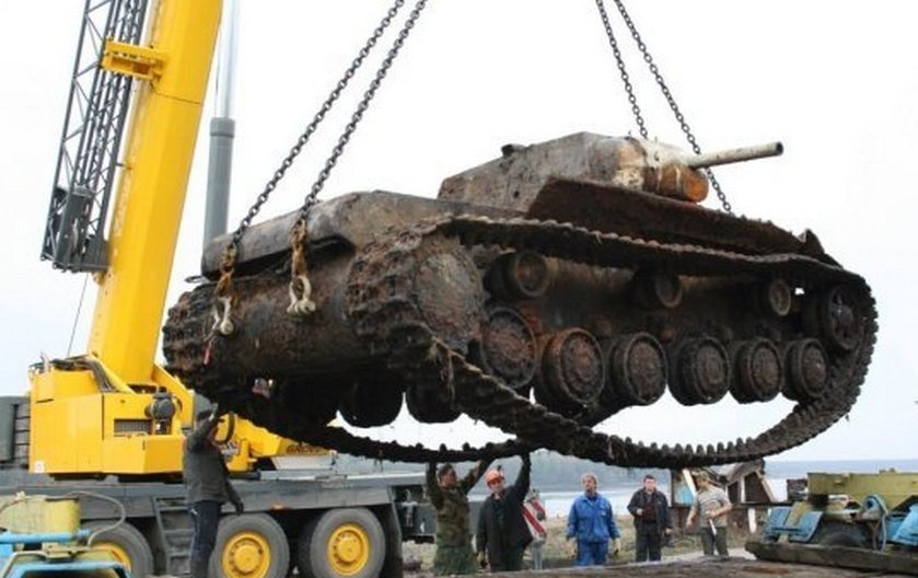 Танк КВ-1 производства ЛКЗ выпуска сентября 1941 года (снимок из открытых источников)