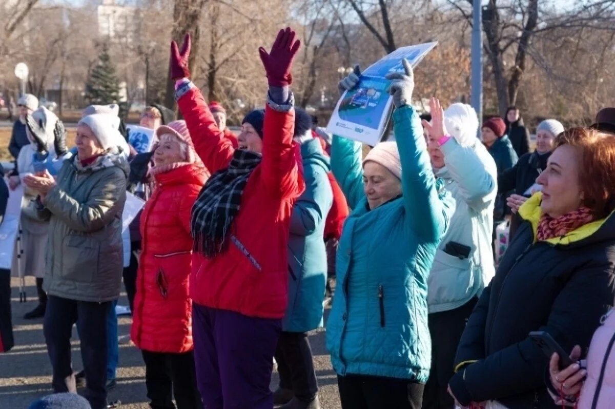    В Оренбуржье завершен проект «Активное долголетие – движение для здоровья»