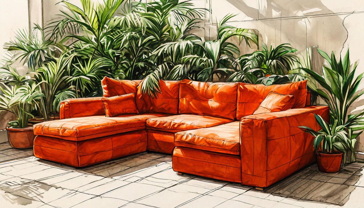 мебель из переработанного пластика или металла