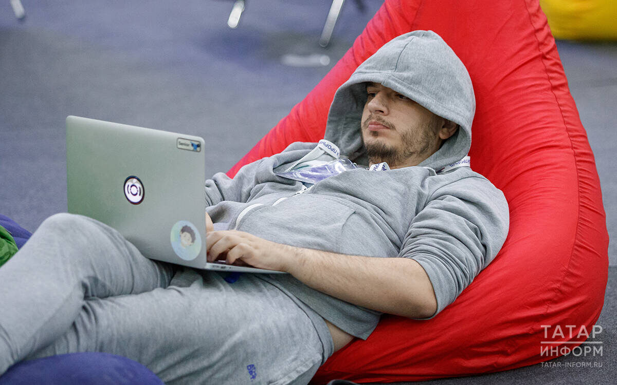 ​Удаленка традиционно присутствует в IT-сфере. Фото: © Владимир Васильев / «Татар-информ»