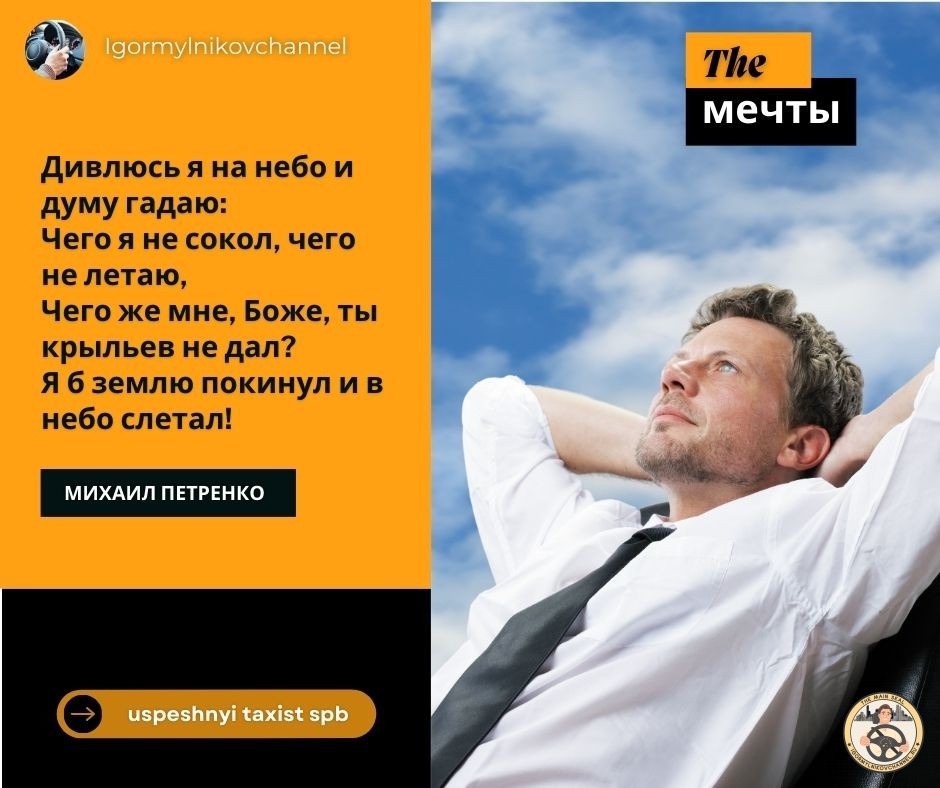 Чому я не сокіл, чому не літаю?