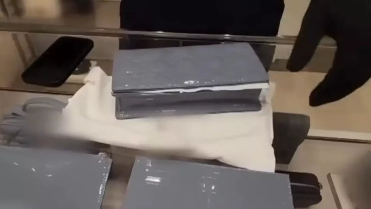 Сюжет на ТВ о скандале из-за подаренной первой леди Южной Кореи сумки. Фото: JTBC News