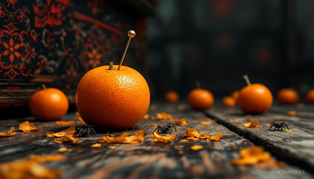 Авторское изображение @vedmasoul. Cгенерировано ИИ. Подклад, переклад, порча