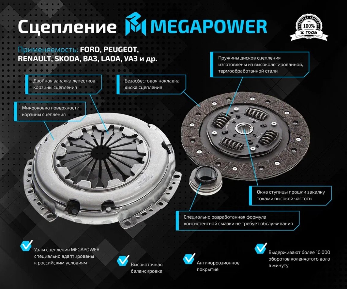 Сцепление MEGAPOWER