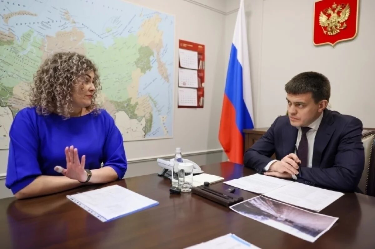    Виктория Кондрашина из Партизанского района обсудила с главой региона проблему безопасности дорог.