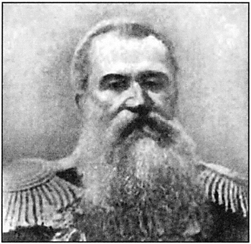 Рис. 1. Особоуполномоченное лицо по усилению Владивостокской крепости инженер-генерал А.П. Вернардер. 1911 г.
Источник: Аюшин Н.Б. Владивостокская крепость. Владивосток, 2006. С. 149.