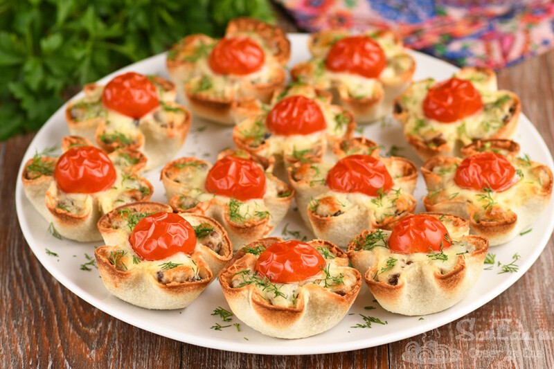 Оригинальные закуски в виде корзиночек, которые удивляют видом, вкусом и способом приготовления (3 варианта)