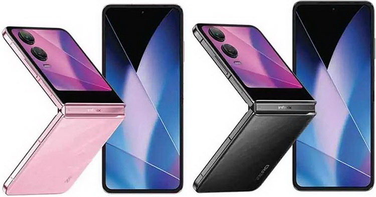 Infinix Zero Flip оснащён 6,9-дюймовым основным экраном и 3,64-дюймовым внешним
