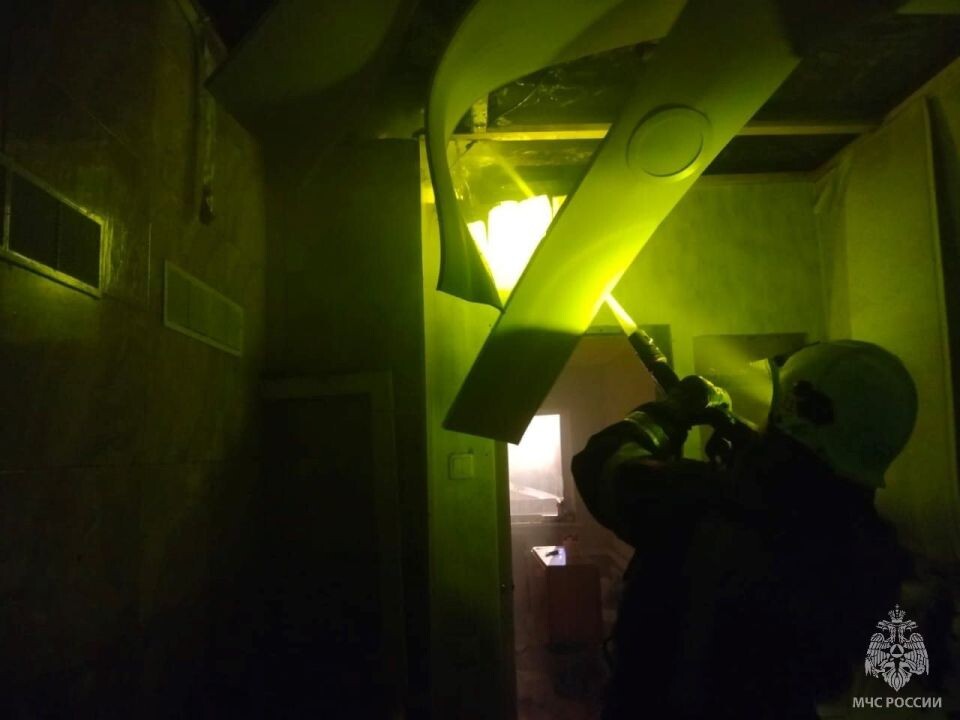    Пожар в Рубцовске. Источник: МЧС России по Алтайскому краю