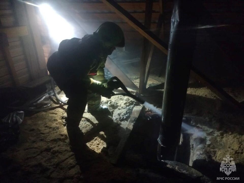    Пожар в Рубцовске. Источник: МЧС России по Алтайскому краю