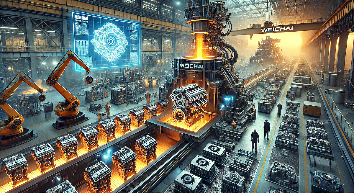 Запчасти от официального дилера: Для двигателей weichai