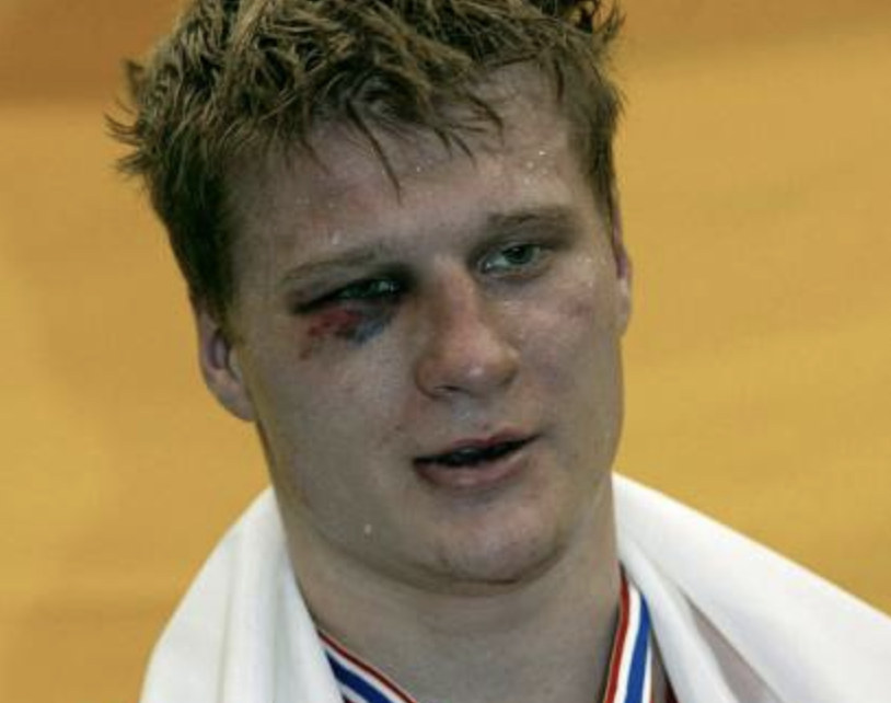 Александр Поветкин после финала ЧМ-2003