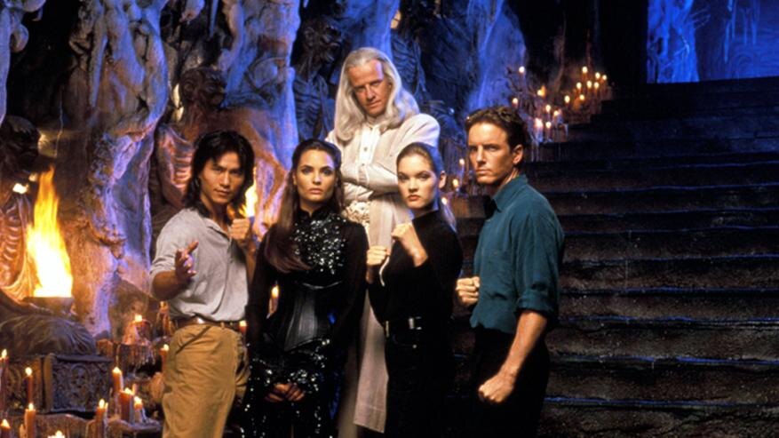 Кадр из фильма «Смертельная битва» 1995 года (Робин Шу первый справа)