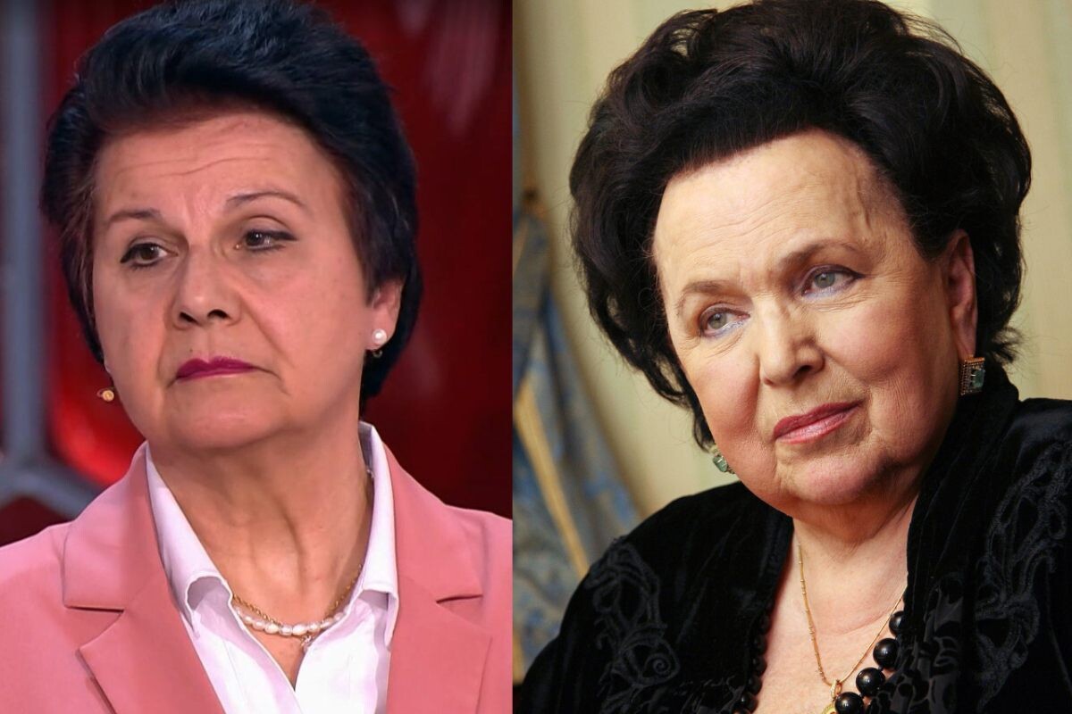 Людмила Арбидан, Галина Вишневская. Честно говоря, сходства мало...