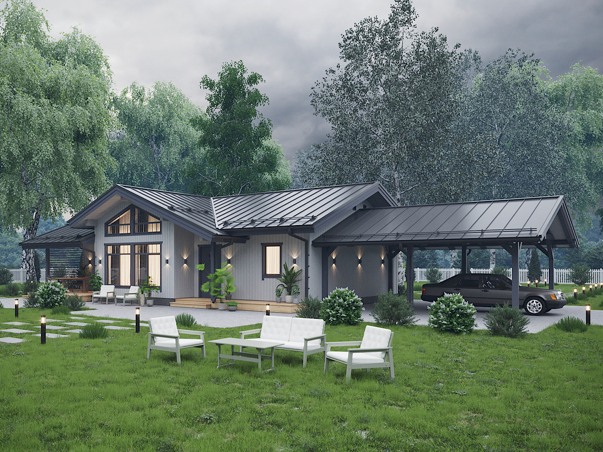 Проект дома FH_Тапио 