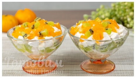 Десерт с зефиром