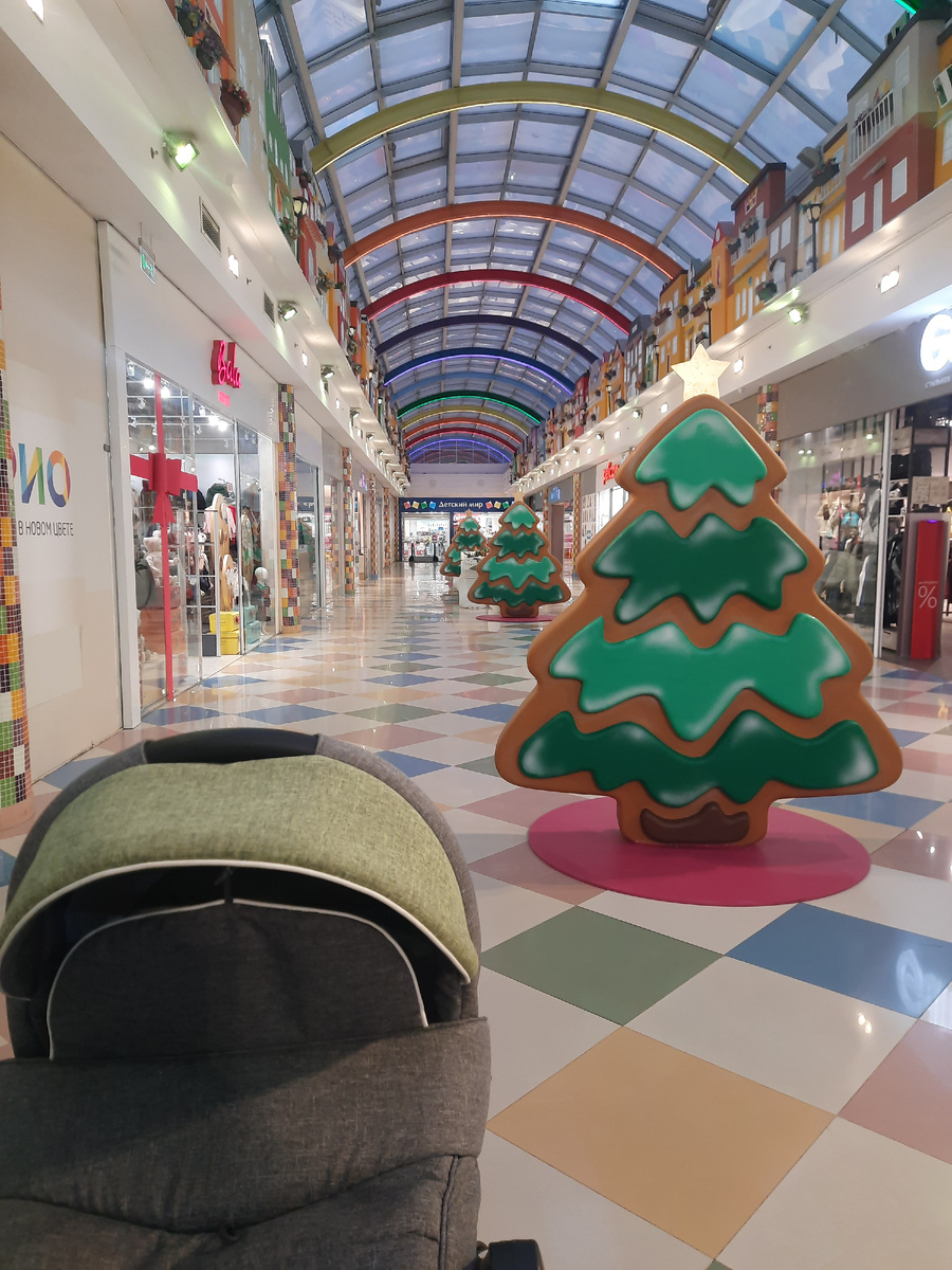 Уже начали потихоньку выходить на прогулки