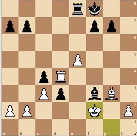 Скриншот сделан с сайта Lichess,org