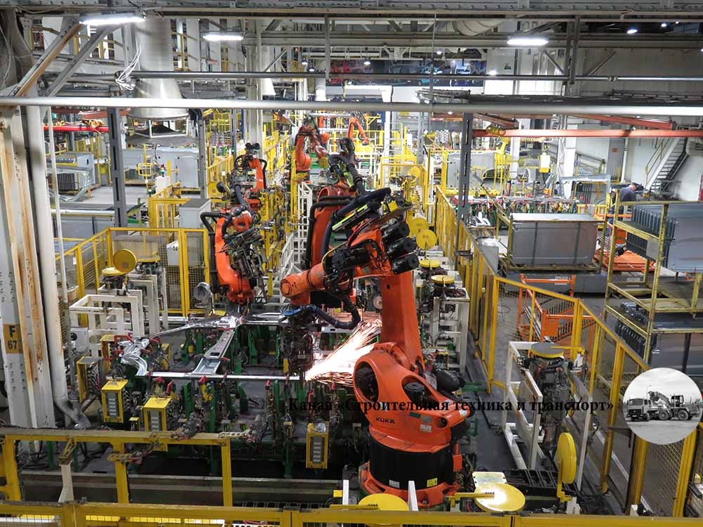 Роботизированный цех сварки и сборки цельнометаллических кузовов