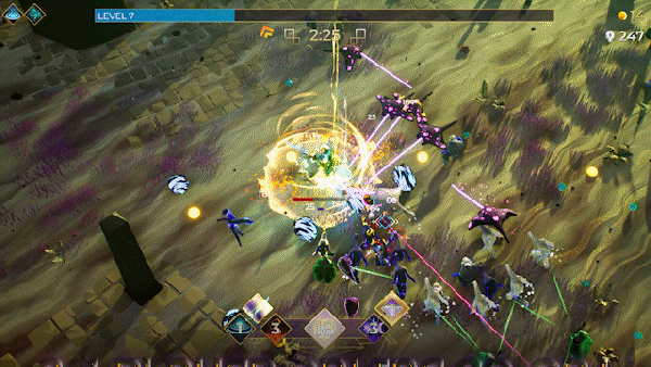 Vampire Survivors нервно курит в сторонке