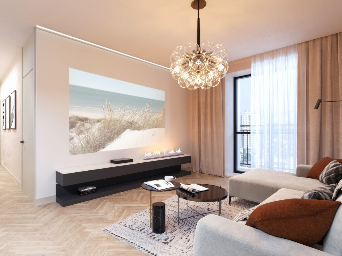 Проект ARTHOUSE: квартира 85 м², Благовещенск, ул. Ломоносова 179,