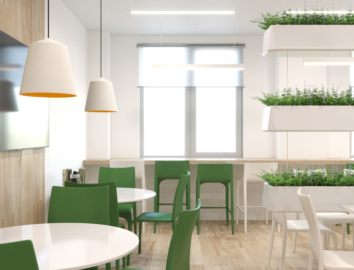 Проект ARTHOUSE: Кафе в блочном отеле