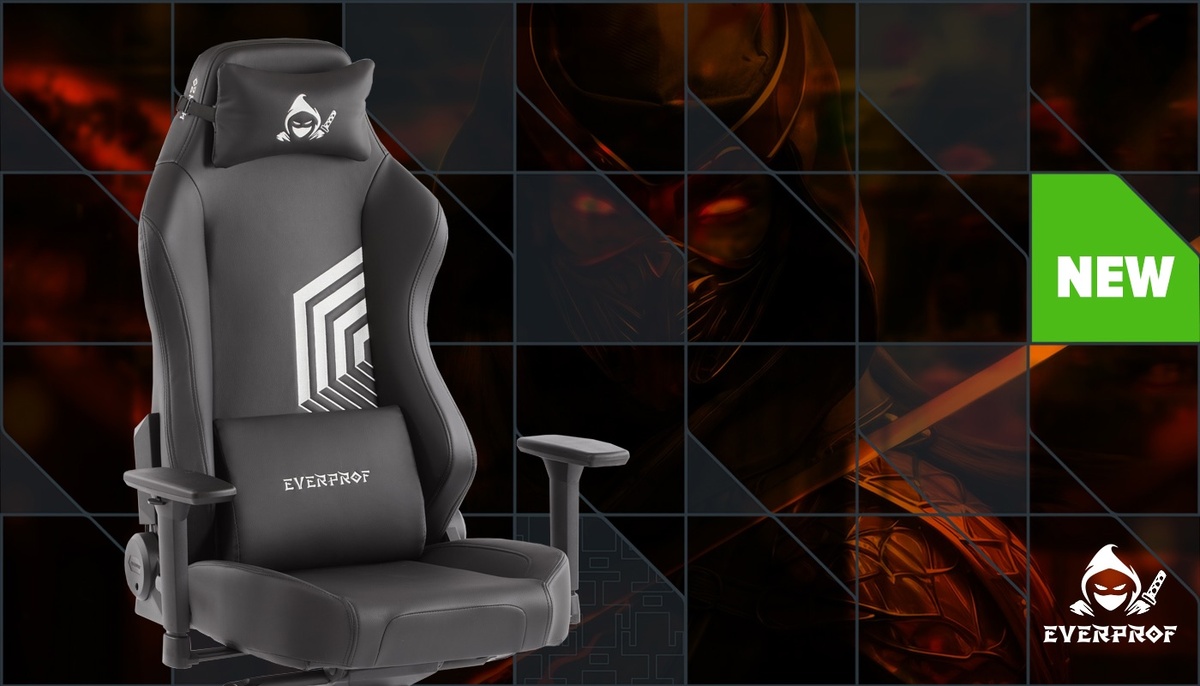 Геймерское кресло Everprof Hanzo сочетает эргономику, стиль и качество, превращаясь в настоящий трон для ценителей удобства.