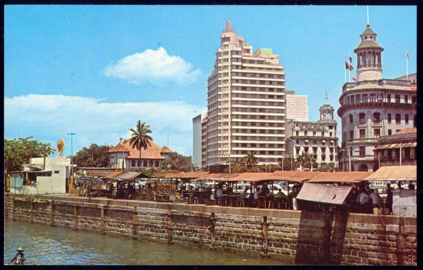 Сингапур в 60-е годы. 