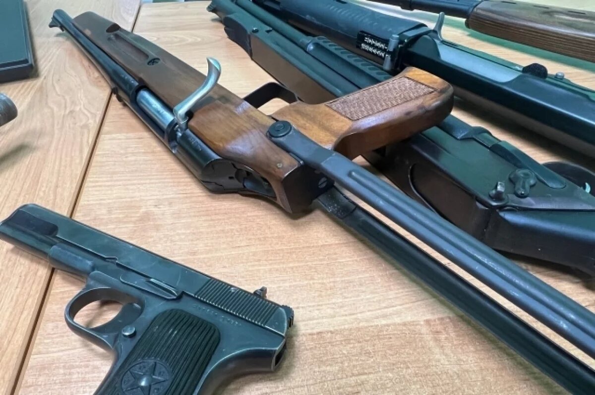    В Тверской области 18 человек лишились своего оружия