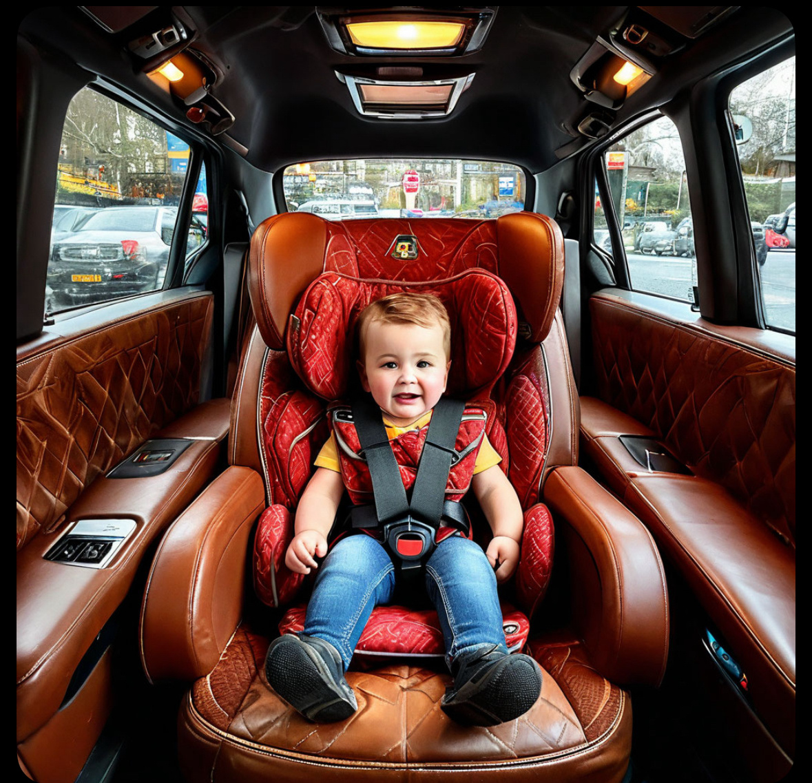 Как там говорят? Возите своих королевичей на такси?