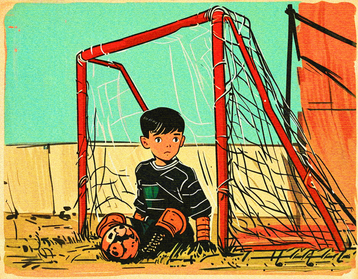 Перед Великой Отечественной Яшин с семьей жил в московской коммуналке на Миллионной улице и целыми днями пропадал во дворе: там была площадка, которая летом превращалась в футбольное поле, а зимой — в каток