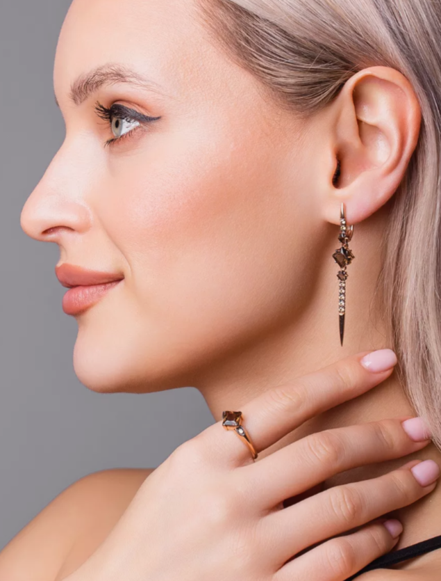 Серебяное кольцо в позолоте. 193557875