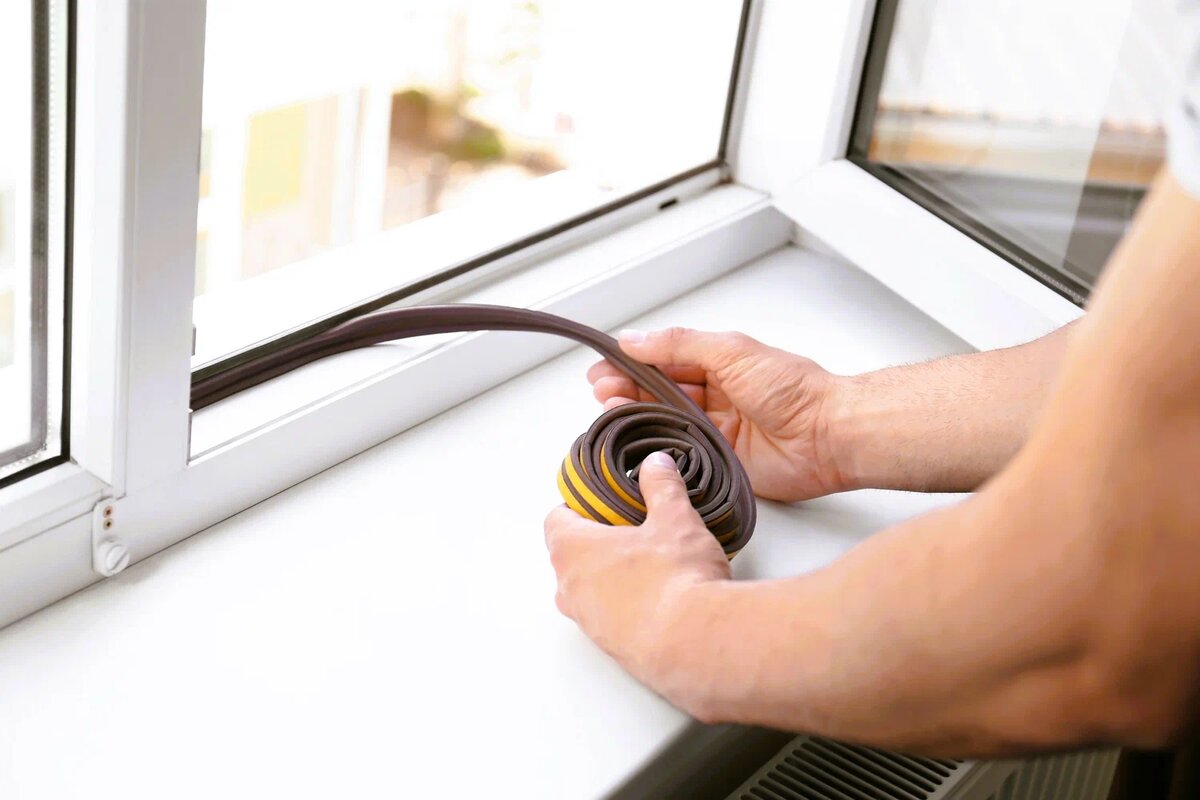 замена уплотнителей на пластиковых окнах