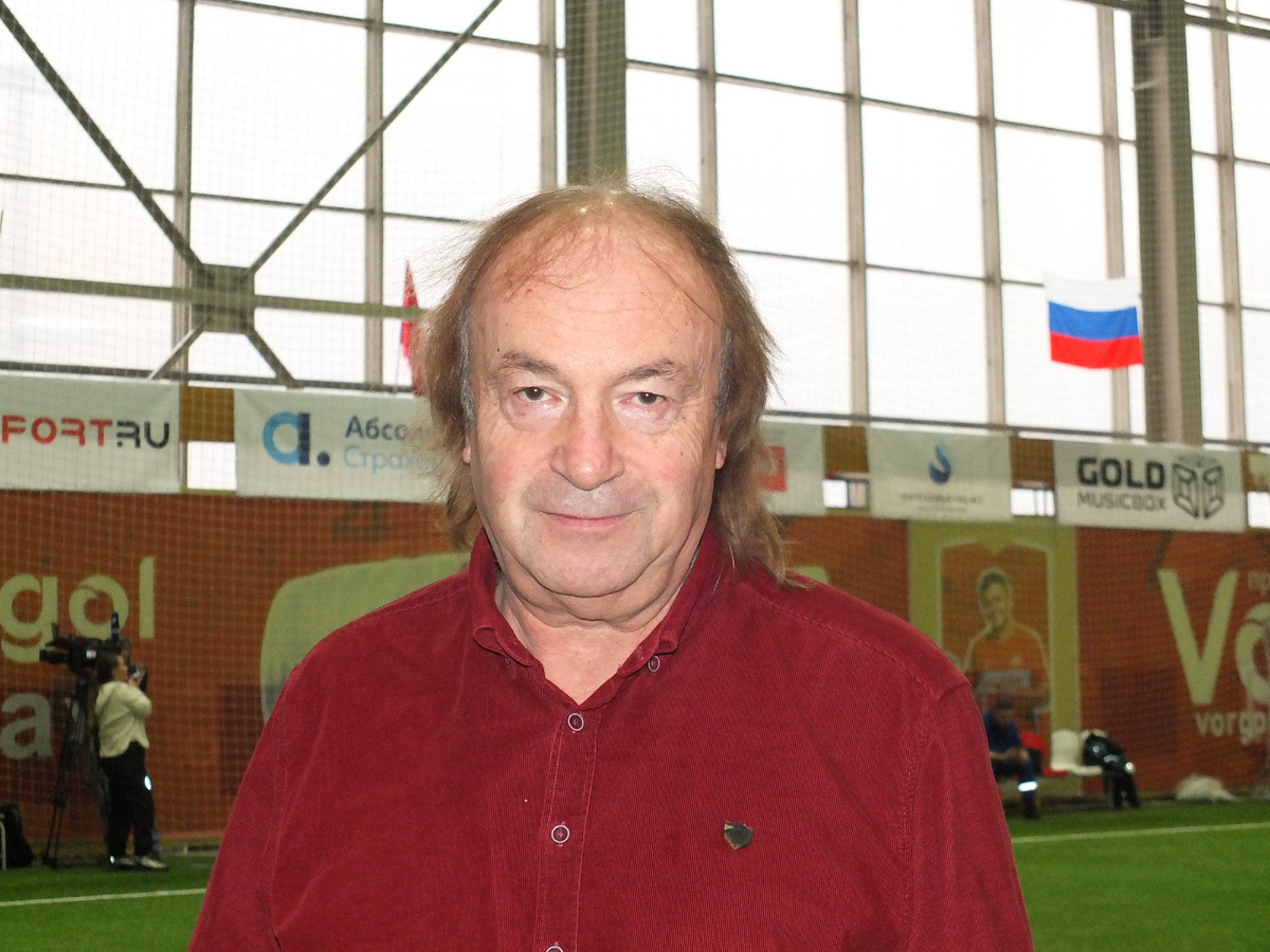 Юрий Давыдов на матче "Арт-футбола"