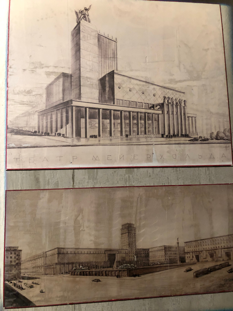 Проект театра (фото выставки)