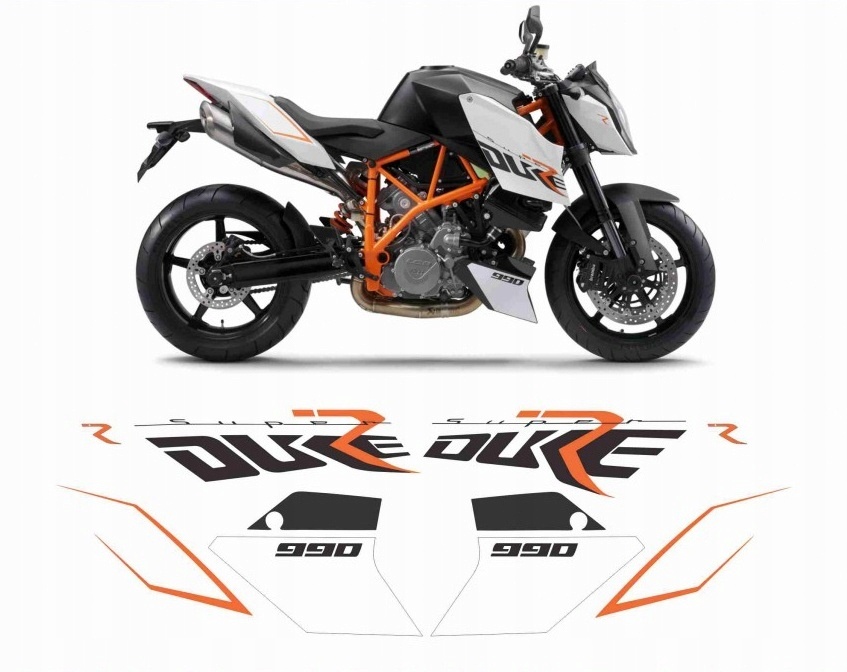 KTM 990 super duke r образца 2009 года