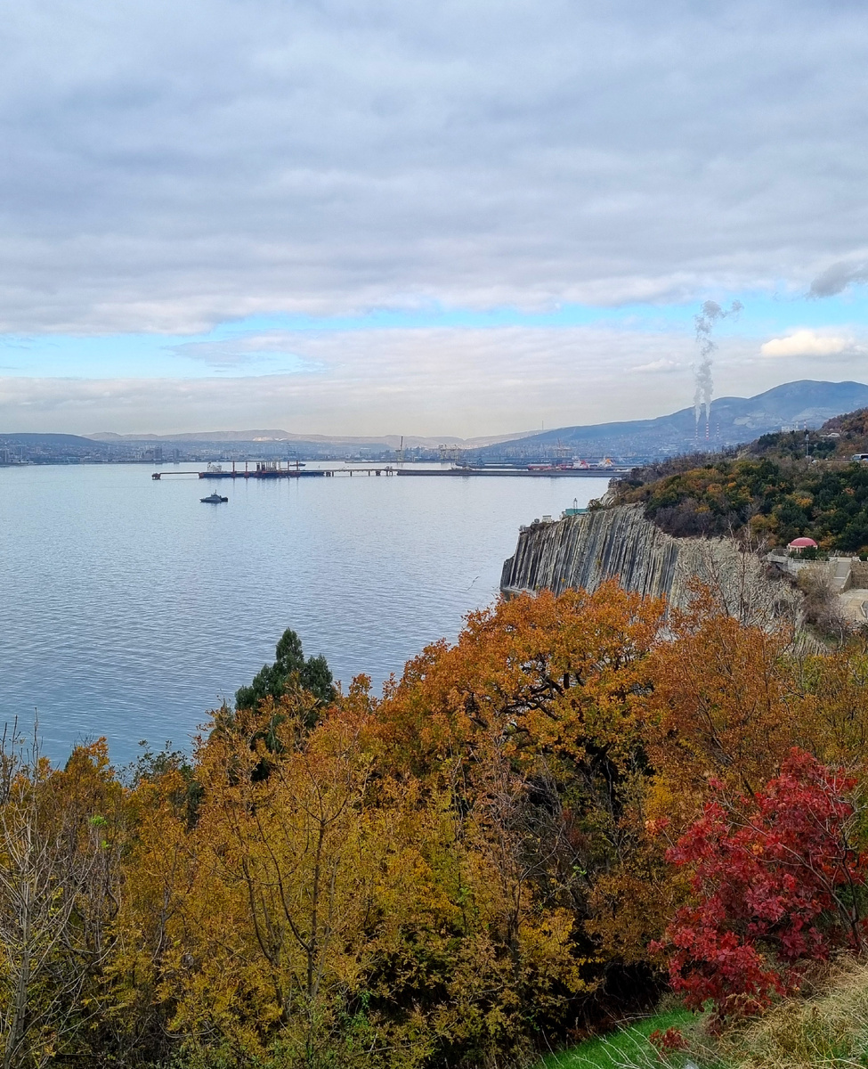 Новороссийск. Цемесская бухта. Фото автора статьи.