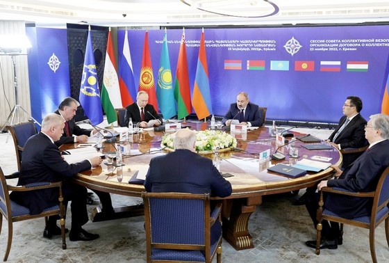    Заседание Совета коллективной безопасности ОДКБ в узком составе