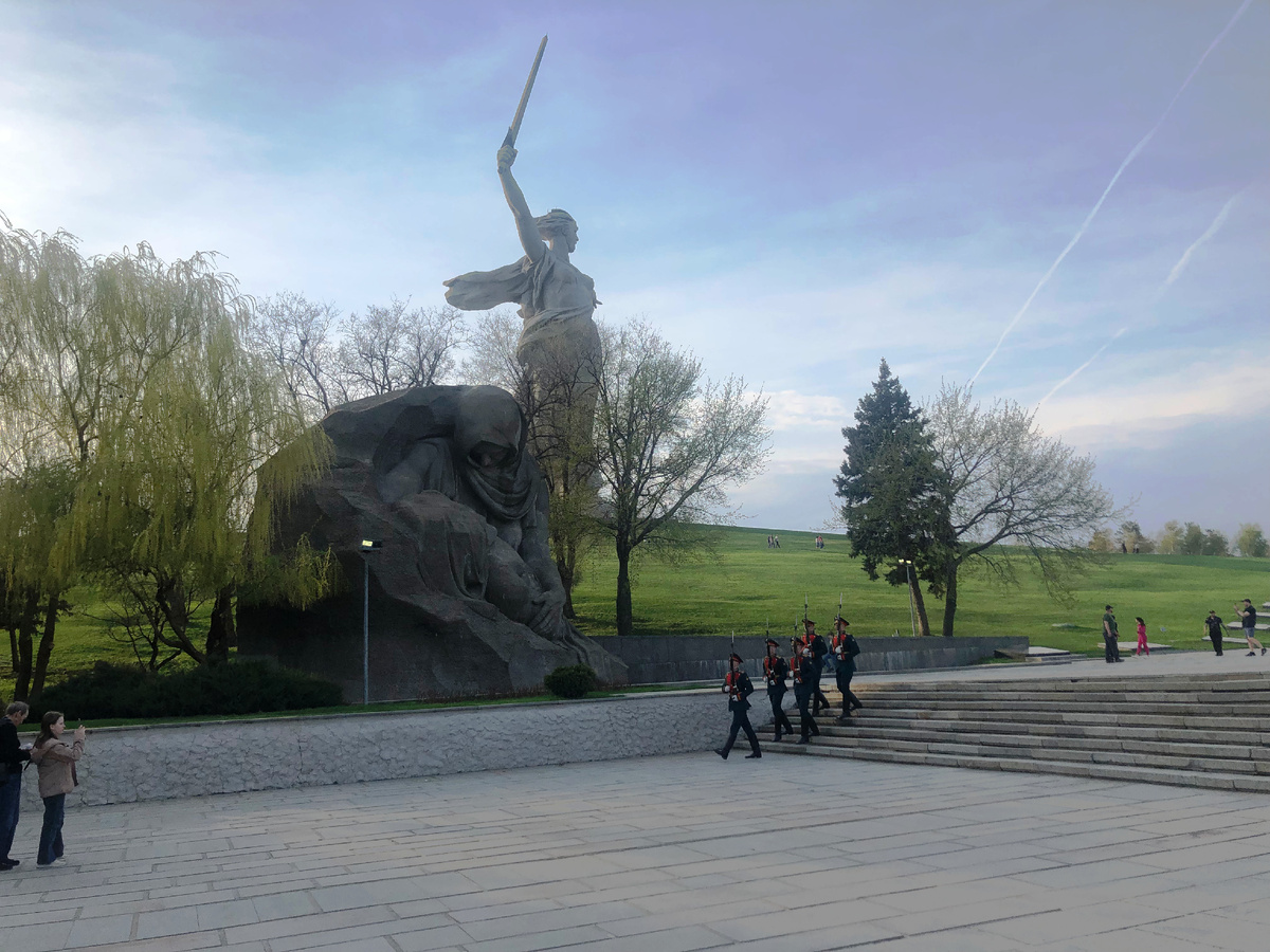 Мамаев курган в Волгограде