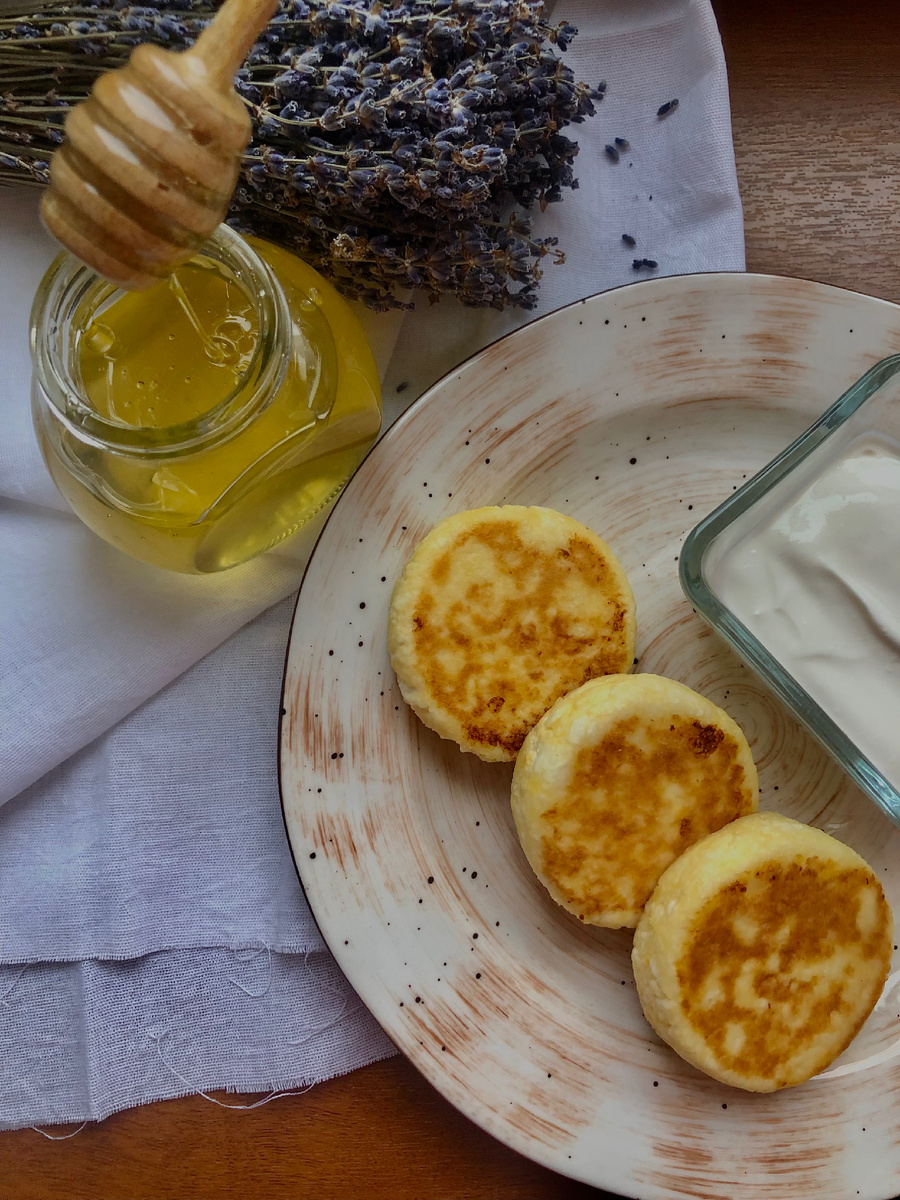 Вариант подачи с мёдом. 