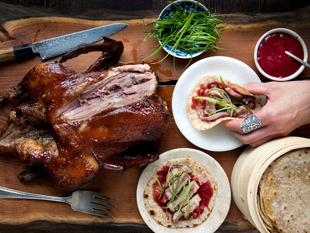 Утка запеченная в маринаде