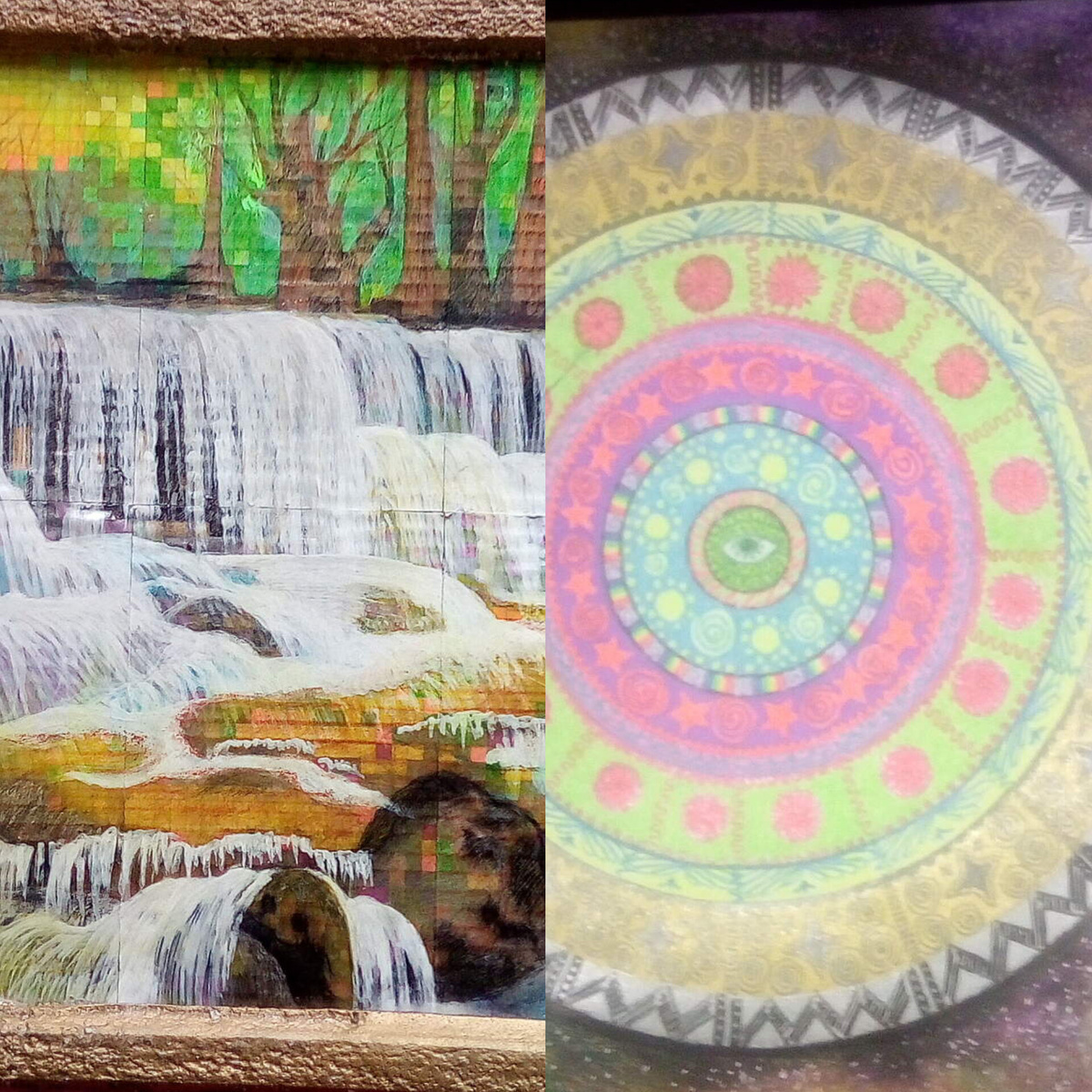 Я очень люблю рисовать, окончила художественную школу. Вот пример моих работ. 