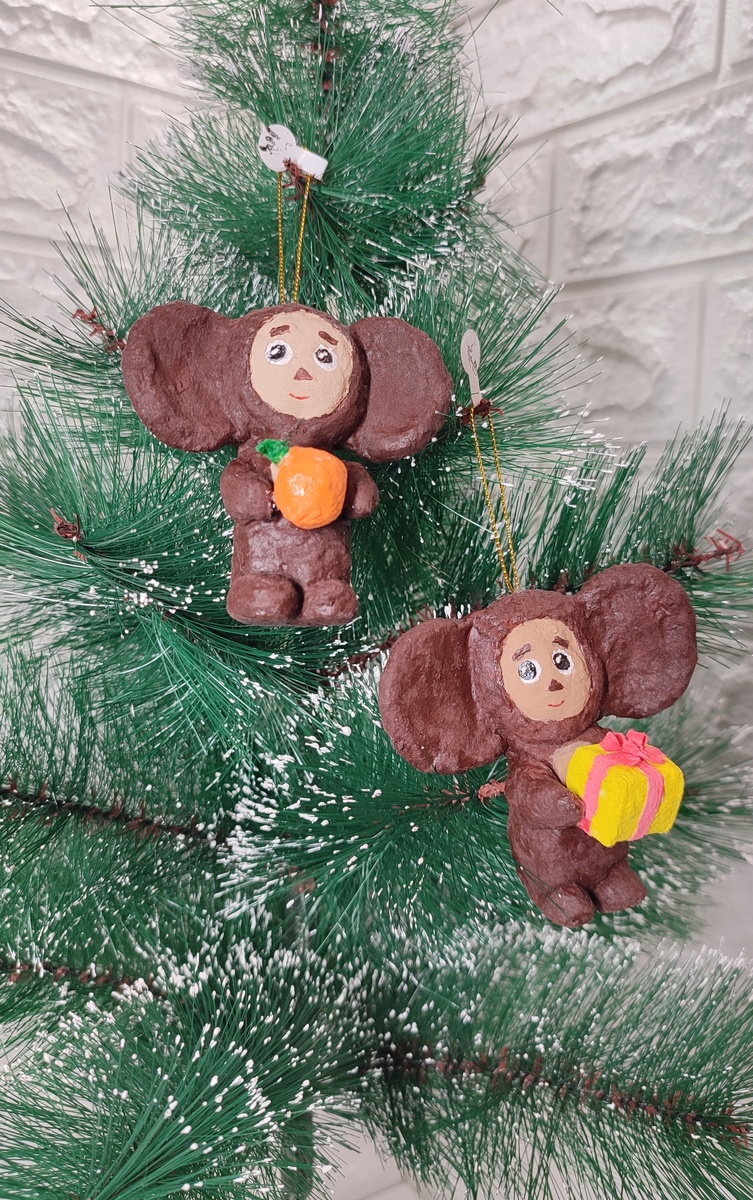 Чебурашки. ©Рукотворчество КЕА. DOES КЕА