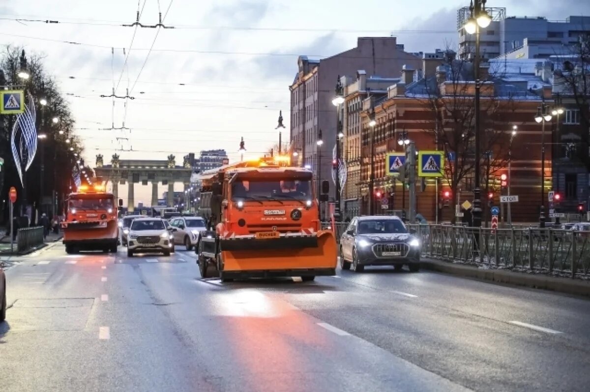    Первые 17 кубометров снега поступили в приемный пункт в Петербурге