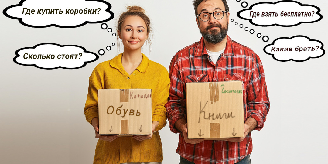 Где взять коробки для переезда?